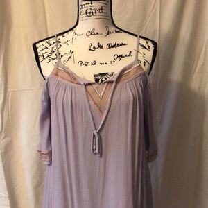 Mustard Seed cold shoulder dress